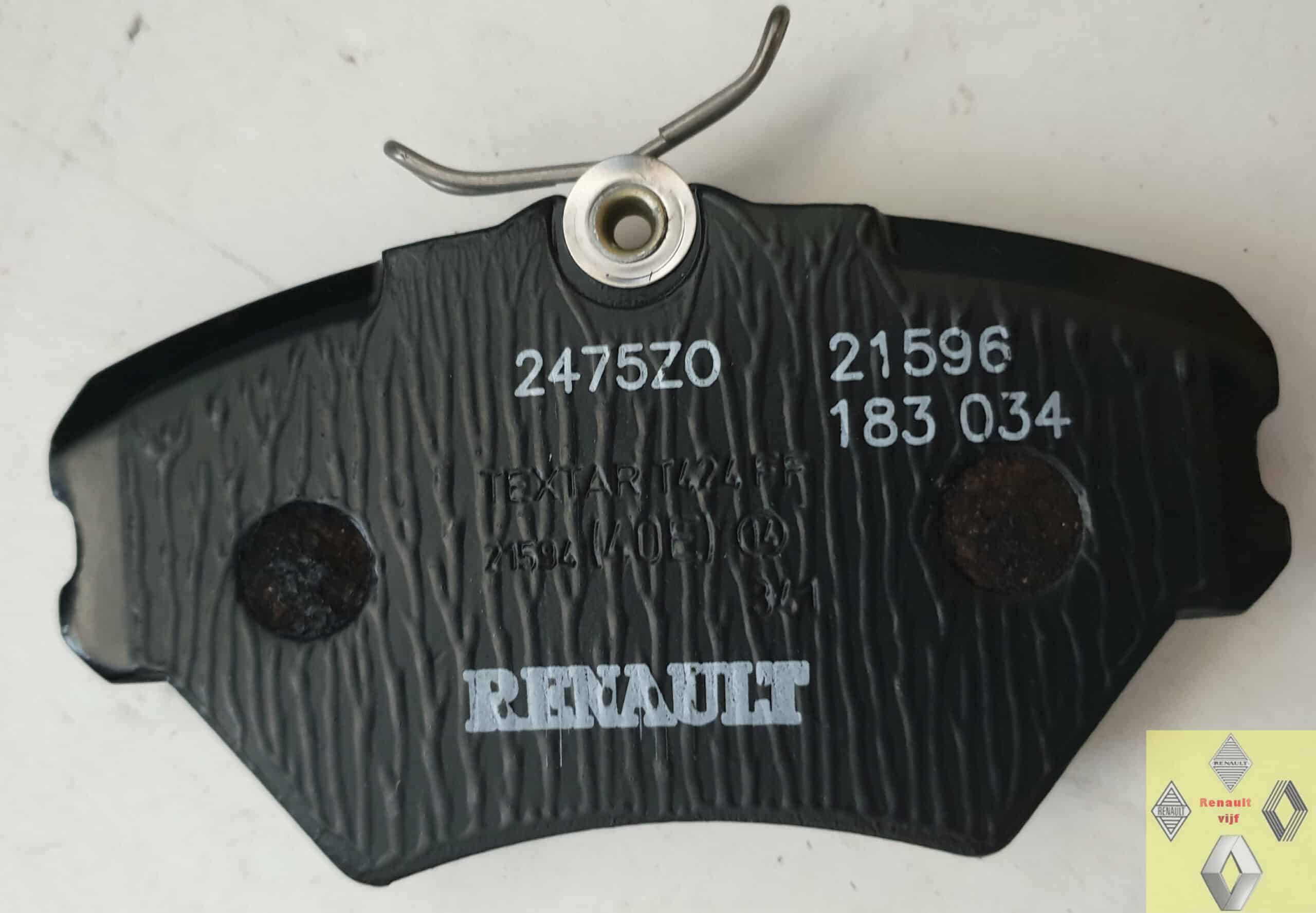 Remblokken Lucas 18 mm voorzijde Renault Laguna I.