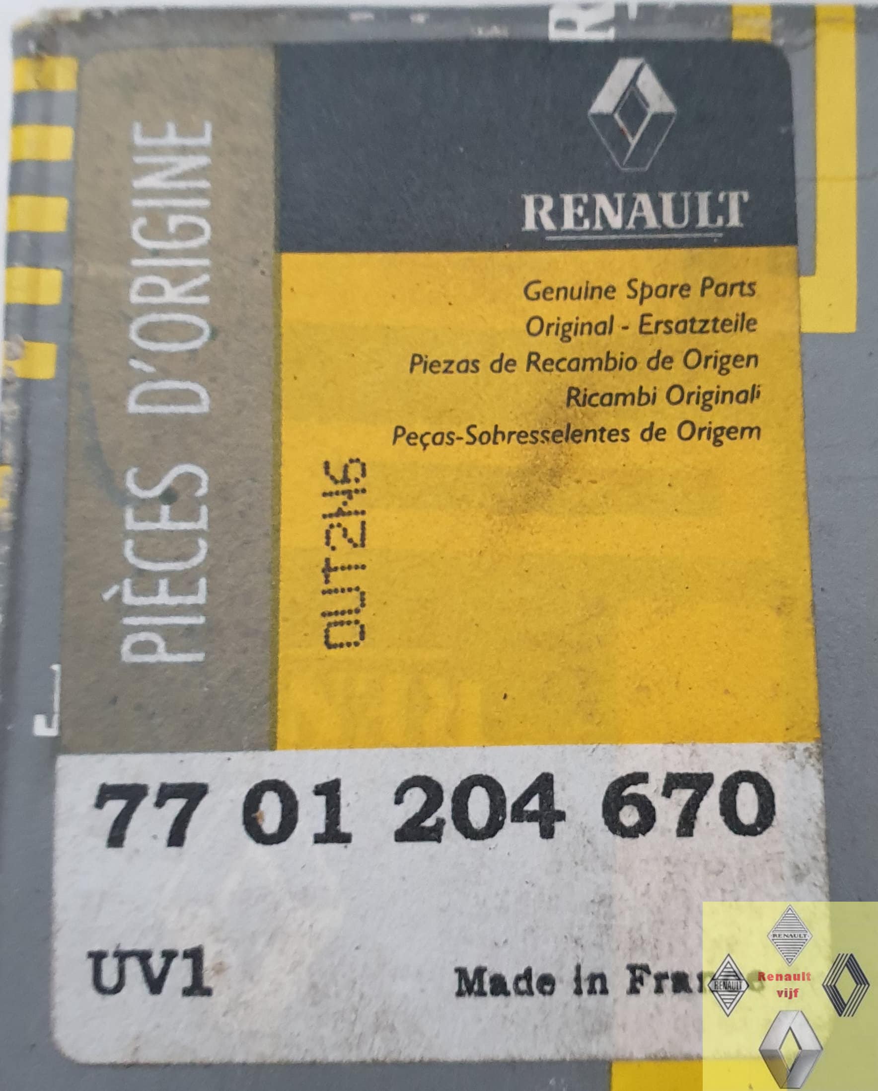 Remblokken Lucas 18 mm voorzijde Renault Laguna I. - Afbeelding 3