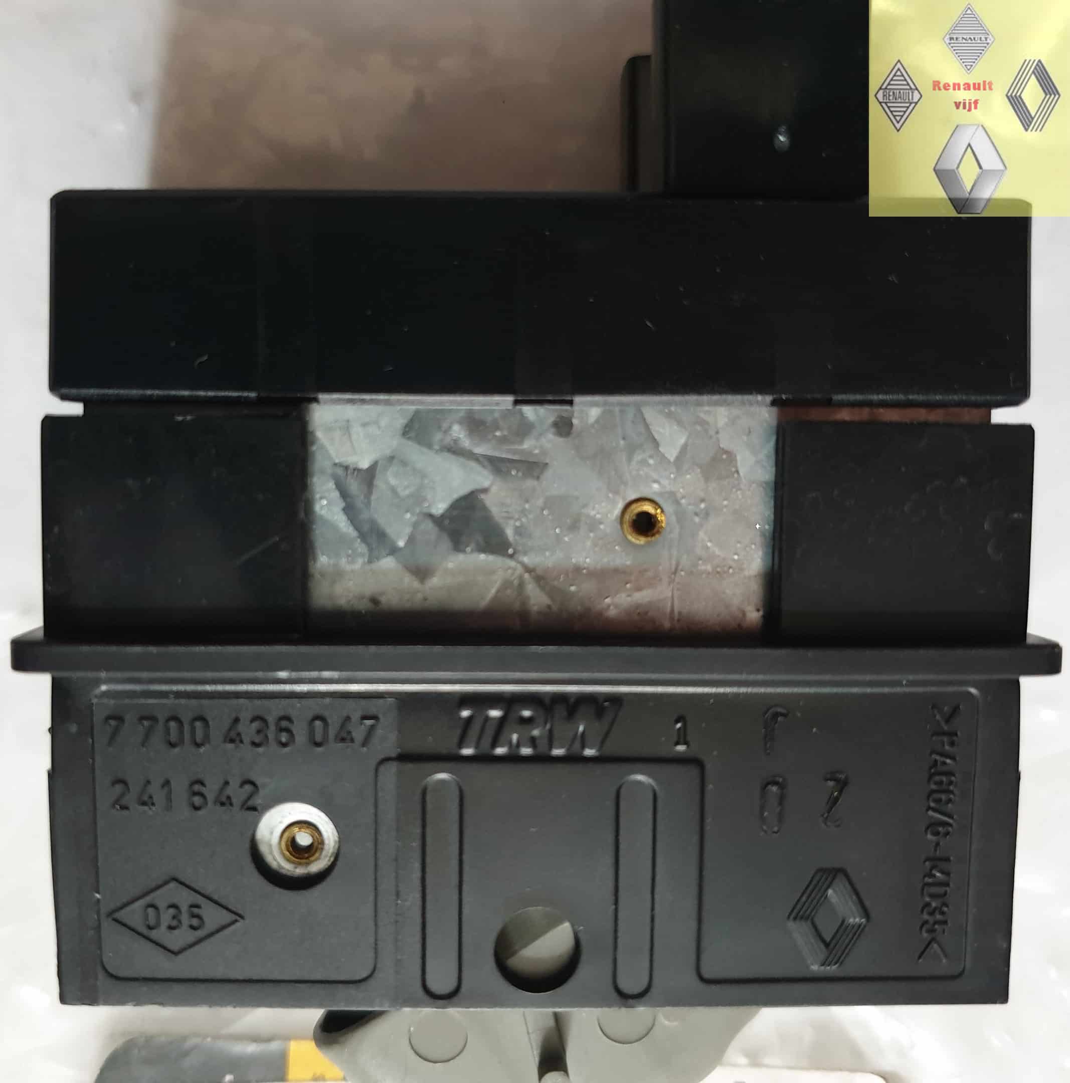 Schakelaar dimmer verlichting dashboard Renault Scenic I. Visch Parts