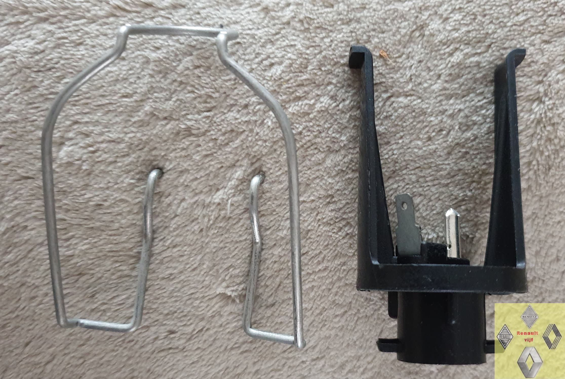 Knipperlicht glas links Renault 9 phase 1. - Afbeelding 3