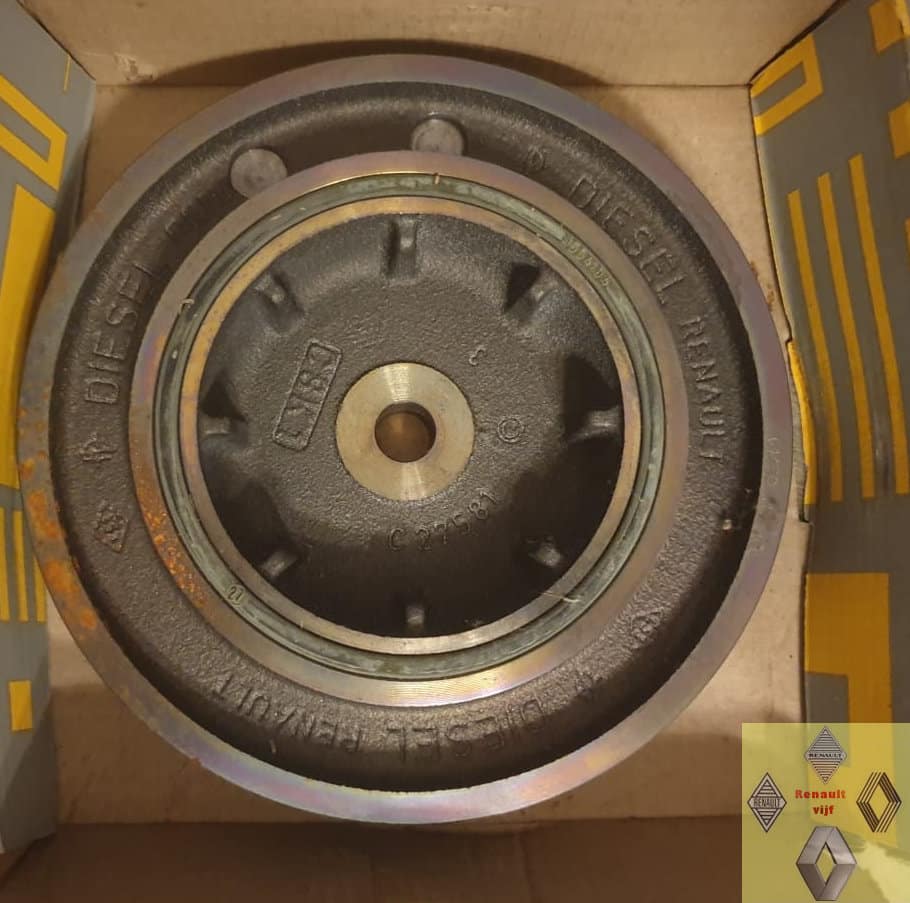 Krukas poelie F9Q Renault Laguna I, II of Trafic II.