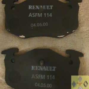 Remblokken Bendix 11 mm achterzijde Renault 9, 11, 19, Clio I of Super 5.