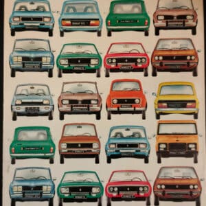 Gebruikt jaarboek Renault 1976.