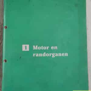Gebruikt werkplaatshandboek MR295 deel 1 Renault Clio I.