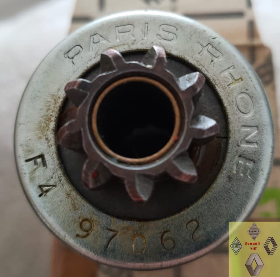 Aandrijfwiel startmotor 97062 Renault 4, 5, 6, 12, 15, 18, Estafette, Rodeo of Trafic I. - Afbeelding 2