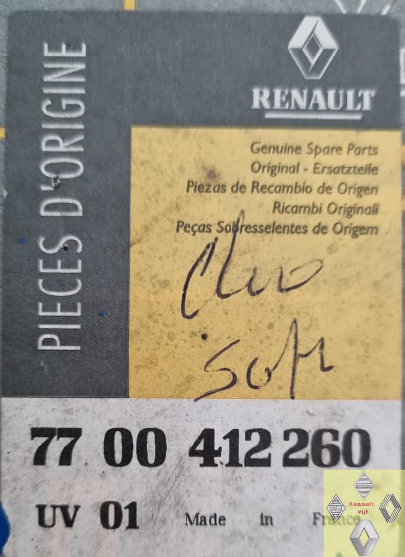 Rekeneenheid startvergrendeling Renault Clio I, Laguna I, Megane I of Twingo I. - Afbeelding 4