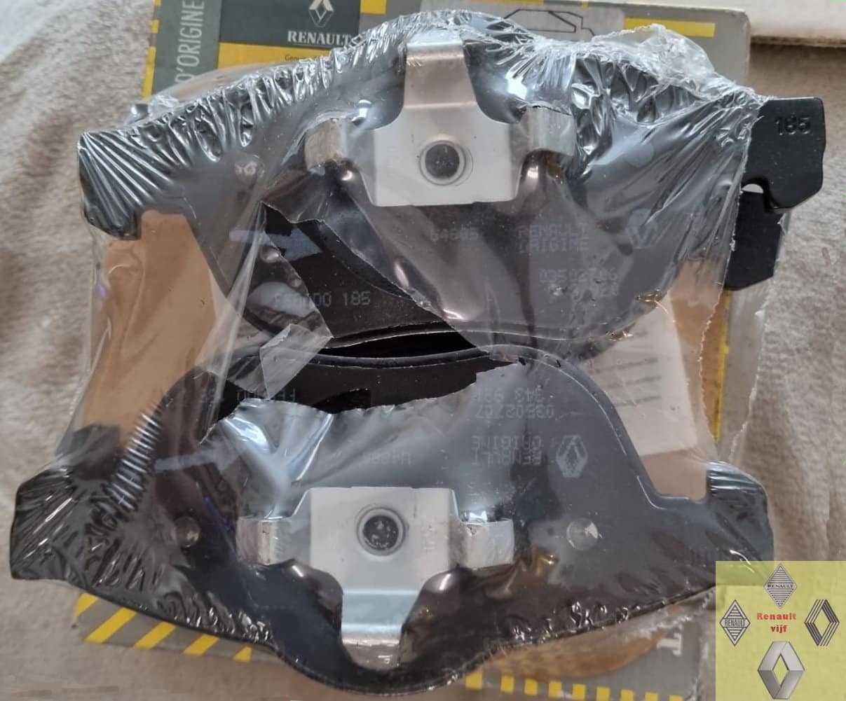 Remblokken ATE 18.5 mm voorzijde Renault Laguna II of Scenic I.