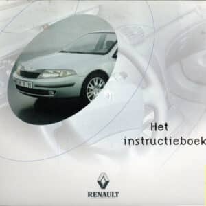 Instructieboekje Renault Laguna II.