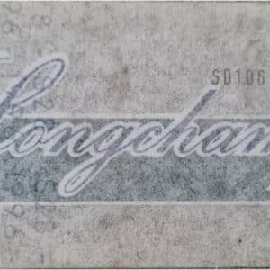 Monogram sticker Longchamp Renault Clio I.