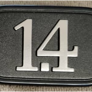 Monogram "1.4" rechts Renault Clio I.