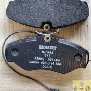 Remblokken TRW 18 mm voorzijde Renault Espasce III.