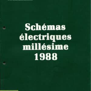 Gebruikt boek elektrische schema's NT8043 Renault Espace I.