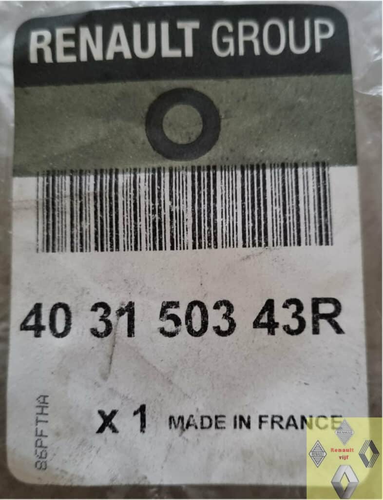 Ruitensproeier Dop Ruitensproeier Reservoirdop Voor Renault Mégane III, Scenic III, Fluence, Clio IV | Vervanging 289158965R Renault Dop Reservoir