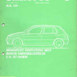 Gebruikt werkplaatshandboek SM1714 Renault Clio I.