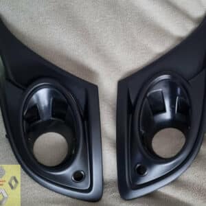 Sierlijst set mistlampen zwart Renault Megane III.