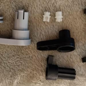 Set dop hendels kachel unit Renault Safrane.