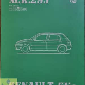 Gebruikte werkplaatshandboek MR295 Renault Clio I.
