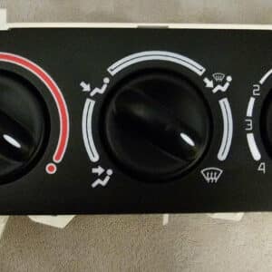 Kachelbediening verwarming zonder airco Renault Megane I.