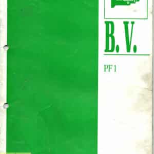 Gebruikt werkplaatshandboek versnellingsbak PF1 Renault Master II.