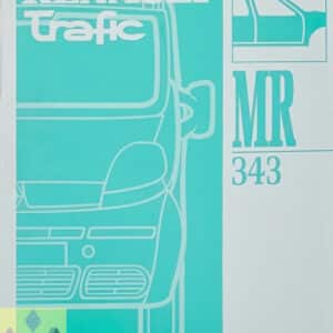 Gebruikte reparatiehandboek MR343 Renault Trafic II.