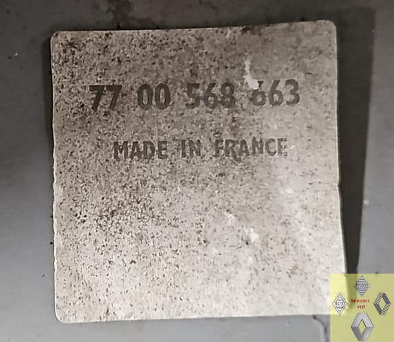 Front plaatwerk Renault 6 phase 2. - Afbeelding 3