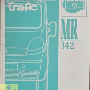 Gebruikt reparatiehandboek MR342 Renault Trafic II.