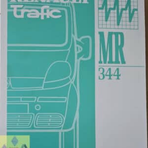 Gebruikt reparatiehandboek MR344 Renault Trafic II.