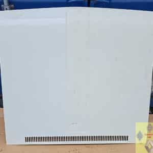 Gebruikte motorkap wit Renault 6.