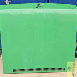 Gebruikte motorkap groen Renault 6.