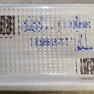 Glas knipperlicht links Seima GL 11160 wit Renault 5.