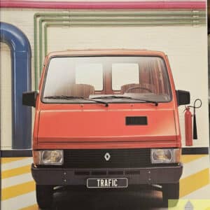 Gebruikte folder modeljaar 1981 Renault Trafic I.