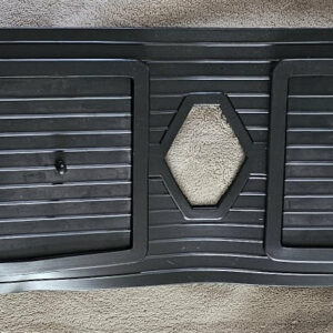 Scherm grille ten behoeve van radiateur Renault 9.