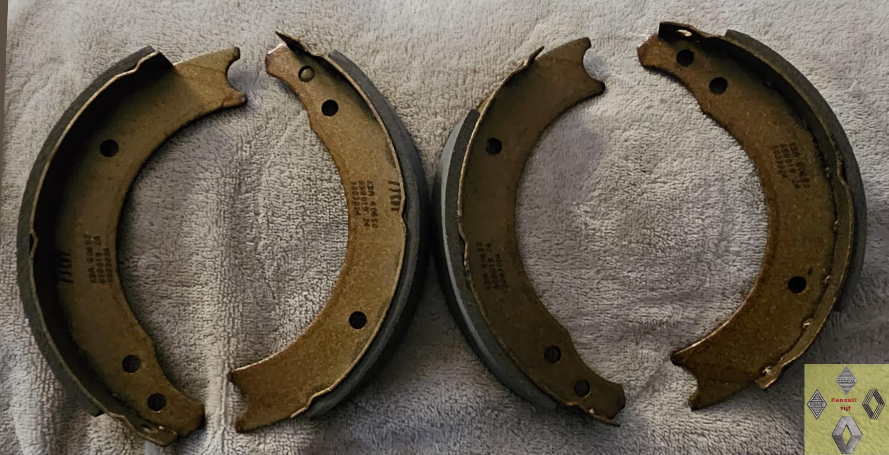Remvoeringen Bendix achter 160 mm Renault 4, 5, 6, Rodeo 4, Rodeo 5 of Rodeo 6.