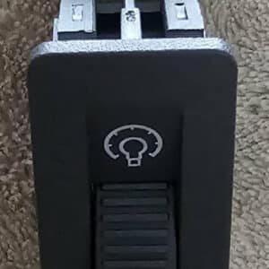 Schakelaar dimmer verlichting dashboard Renault Clio I.