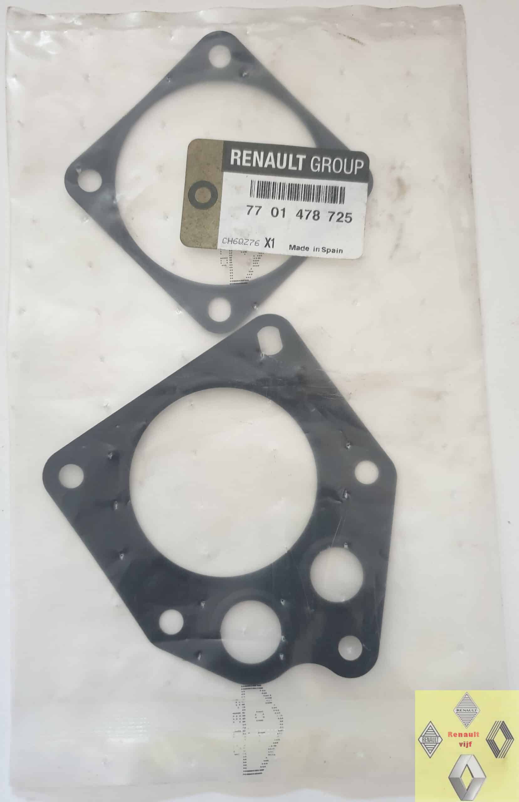 Pakking radiateur EGR K9K diesel motor Renault Captur, Clio IV, Kangoo, Dacia Dokker, Duster, Lodgy, Logan, Sandereo I/II. - Afbeelding 2