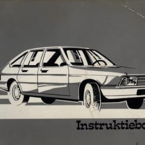 Gebruikt instructieboekje Chrysler -- Simca 1307/ 1308/ 1309.