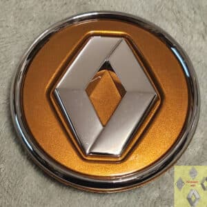 Naaf kap 57 mm lichtmetalen velg bruin met chromen rand Renault Captur II.