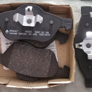 Remblokken ATE 18 mm voorzijde Renault Megane II of Clio III.