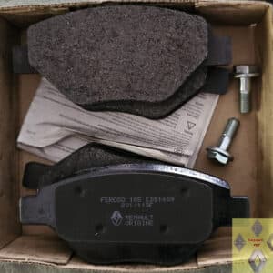 Remblokken Bosch 18 mm voorzijde Renault Megane II.