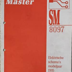 Gebruikt boek elektrische schema SM8097 Renault Master I.