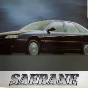 Gebruikt instructieboekje 1994 Renault Safrane.
