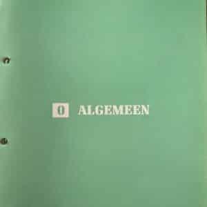 Gebruikt werkplaatshandboek MR295 deel 0 Renault Clio I.