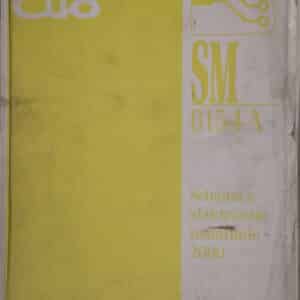 Gebruikt boek elektrische schema SM8154A Renault Clio II.