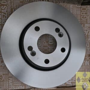 Remschijf set geventileerd 280 mm 5 gaats Renault Espace III, Laguna I, Safrane of Scenic I (RX 4).