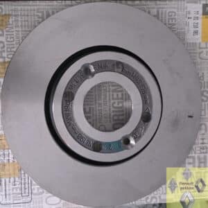 Remschijf set geventileerd 258 mm 4 gaats voorzijde Renault Captur, Clio IV, Kangoo II of Zoe, Dacia Sandero II of Dokker.