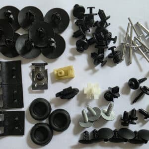 Bevestiging set motorkap Renault Megane II.