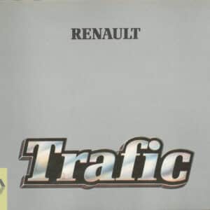 Gebruikt instructieboekje 1990 Renault Trafic I.